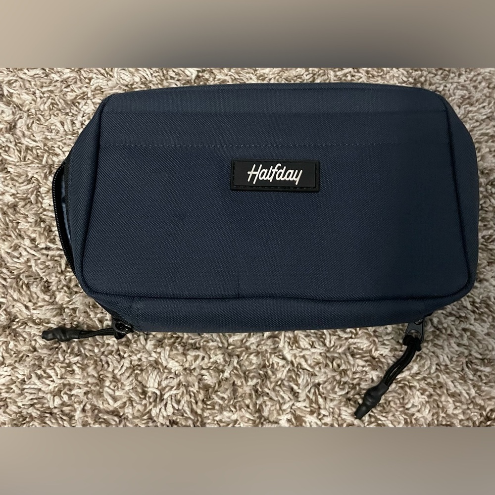 HALFDAY Sidekick Tech Kit - Blue - Device Storage / Stand Kit - Phone Travel Bag